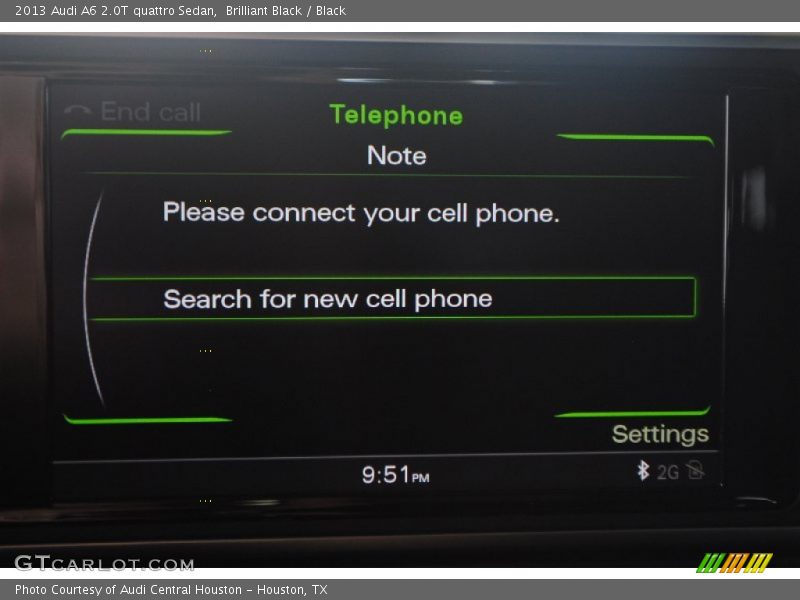Brilliant Black / Black 2013 Audi A6 2.0T quattro Sedan