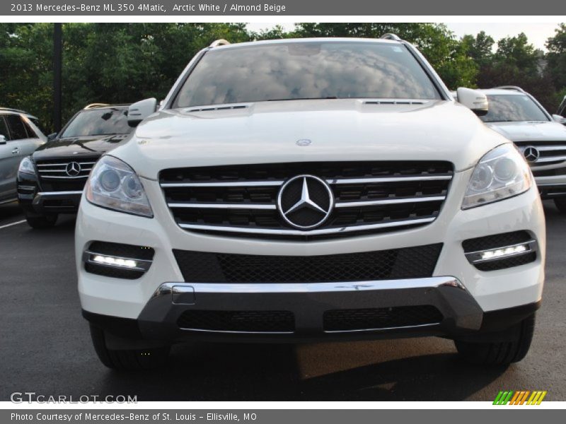 Arctic White / Almond Beige 2013 Mercedes-Benz ML 350 4Matic