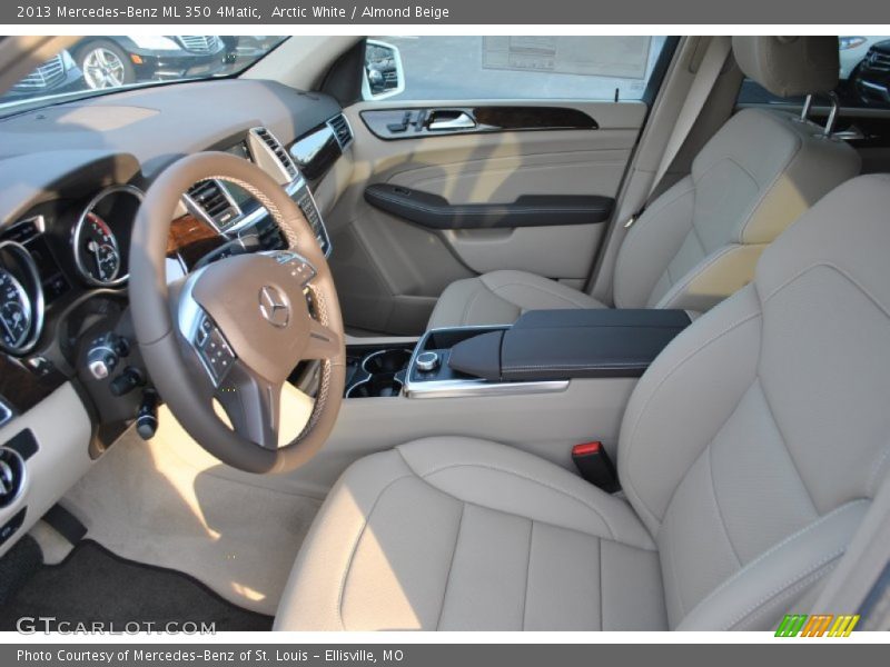 Arctic White / Almond Beige 2013 Mercedes-Benz ML 350 4Matic