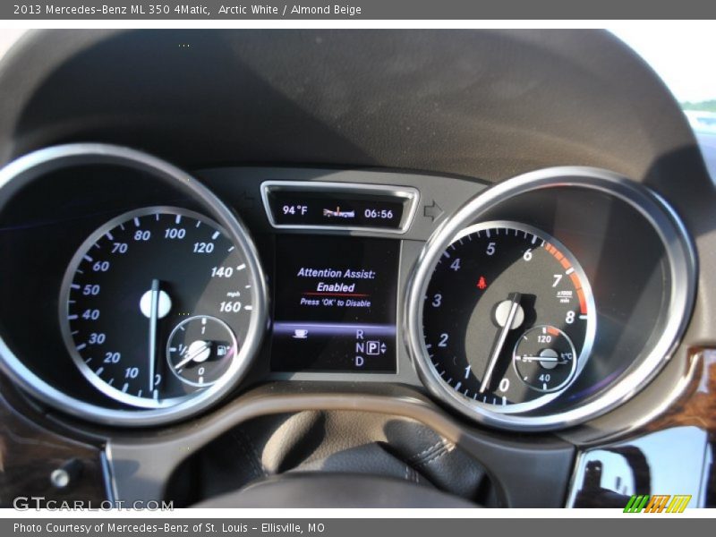 Arctic White / Almond Beige 2013 Mercedes-Benz ML 350 4Matic