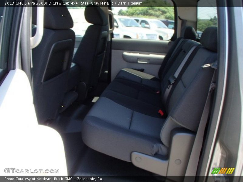 Steel Gray Metallic / Dark Titanium 2013 GMC Sierra 3500HD Crew Cab 4x4