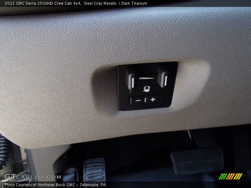 Steel Gray Metallic / Dark Titanium 2013 GMC Sierra 3500HD Crew Cab 4x4