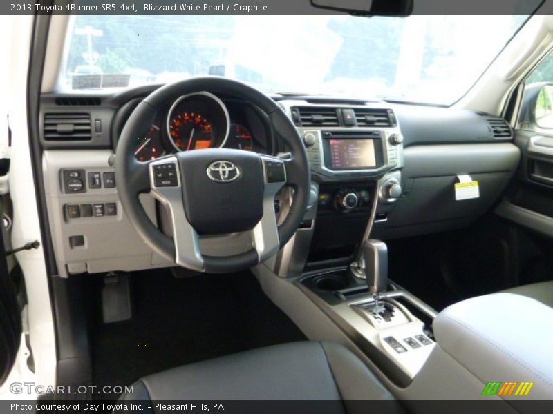 Blizzard White Pearl / Graphite 2013 Toyota 4Runner SR5 4x4