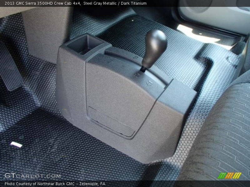 Steel Gray Metallic / Dark Titanium 2013 GMC Sierra 3500HD Crew Cab 4x4