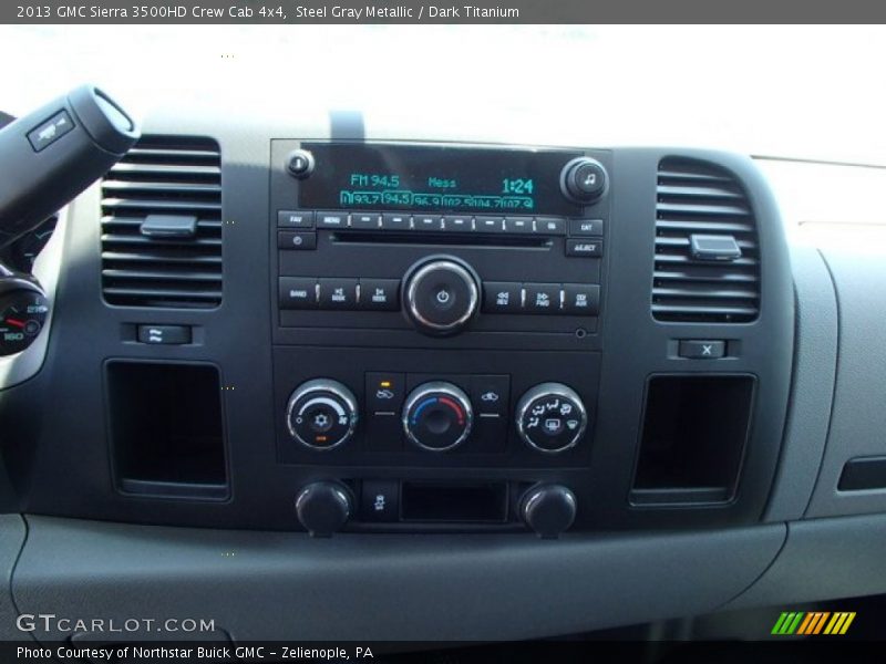 Steel Gray Metallic / Dark Titanium 2013 GMC Sierra 3500HD Crew Cab 4x4