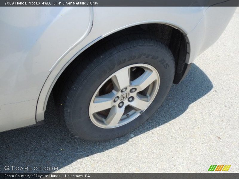 Billet Silver Metallic / Gray 2009 Honda Pilot EX 4WD