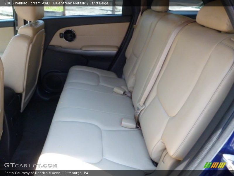 Blue Streak Metallic / Sand Beige 2006 Pontiac Torrent AWD