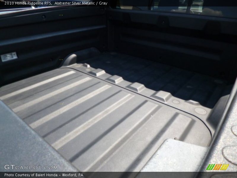 Alabaster Silver Metallic / Gray 2010 Honda Ridgeline RTS