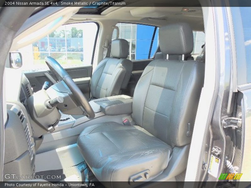 Smoke Metallic / Graphite/Titanium 2004 Nissan Armada SE 4x4