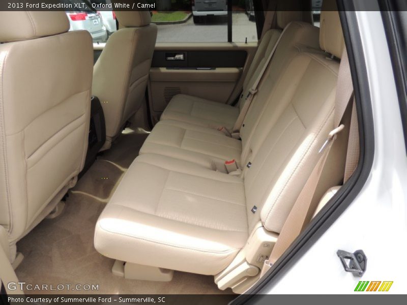 Oxford White / Camel 2013 Ford Expedition XLT