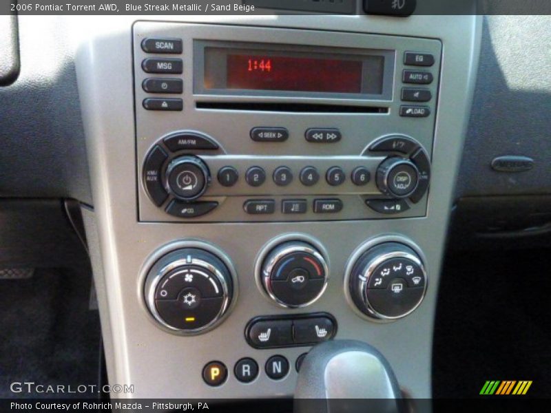 Blue Streak Metallic / Sand Beige 2006 Pontiac Torrent AWD