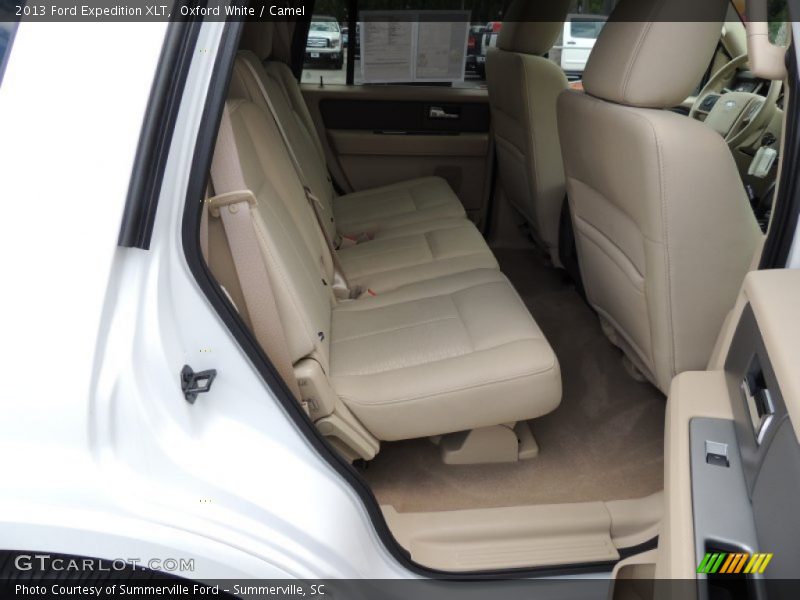 Oxford White / Camel 2013 Ford Expedition XLT