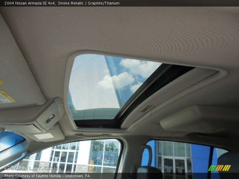 Smoke Metallic / Graphite/Titanium 2004 Nissan Armada SE 4x4