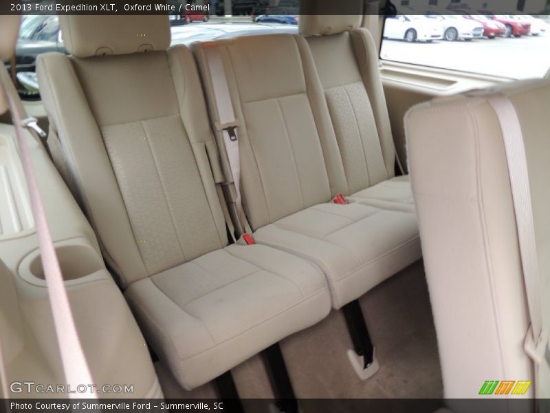 Oxford White / Camel 2013 Ford Expedition XLT