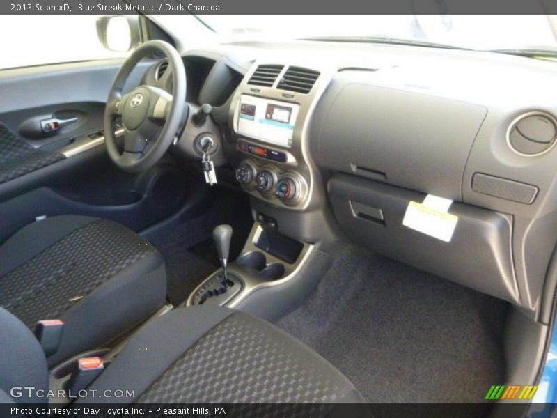 Blue Streak Metallic / Dark Charcoal 2013 Scion xD