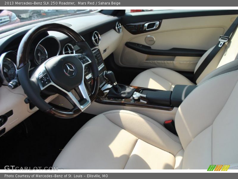 Mars Red / Sahara Beige 2013 Mercedes-Benz SLK 250 Roadster