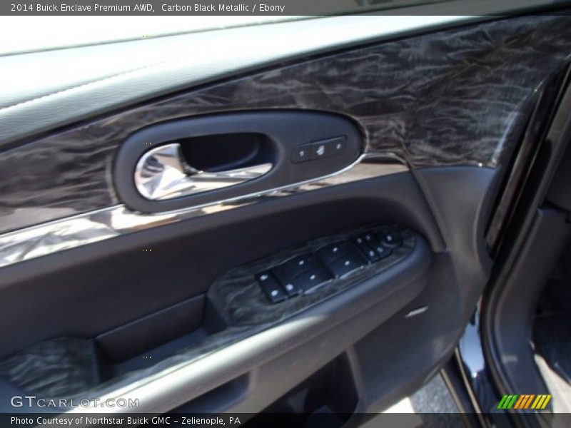 Carbon Black Metallic / Ebony 2014 Buick Enclave Premium AWD