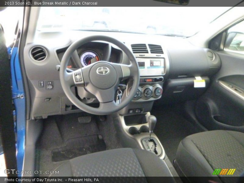 Blue Streak Metallic / Dark Charcoal 2013 Scion xD