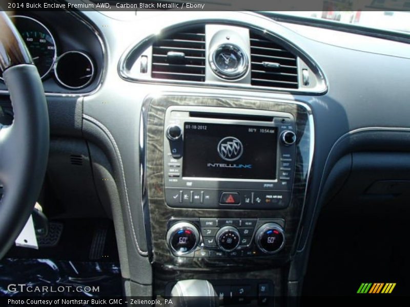 Controls of 2014 Enclave Premium AWD