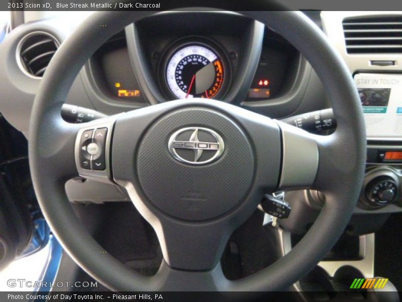 Blue Streak Metallic / Dark Charcoal 2013 Scion xD