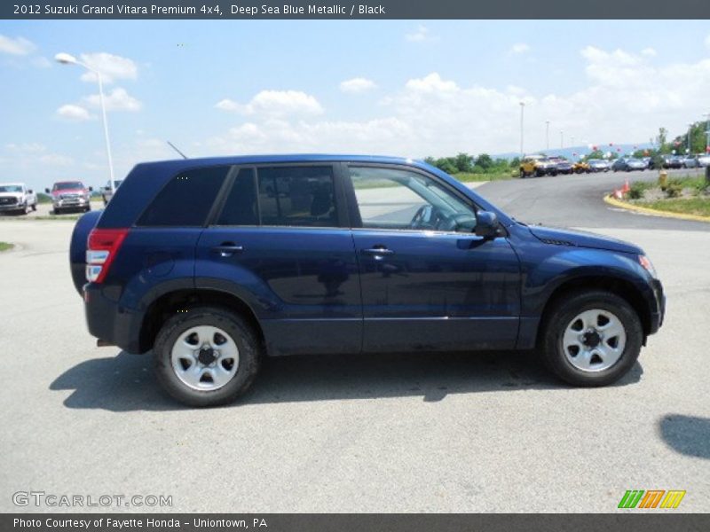 Deep Sea Blue Metallic / Black 2012 Suzuki Grand Vitara Premium 4x4