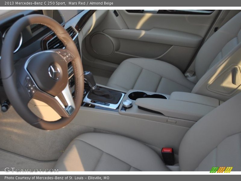 Mars Red / Almond Beige 2013 Mercedes-Benz C 250 Sport