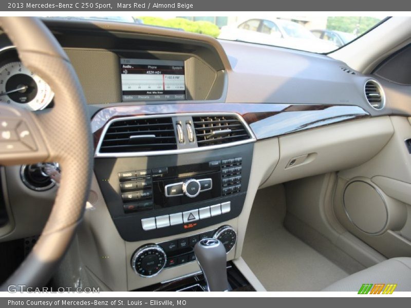 Mars Red / Almond Beige 2013 Mercedes-Benz C 250 Sport
