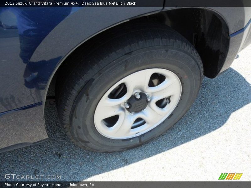  2012 Grand Vitara Premium 4x4 Wheel