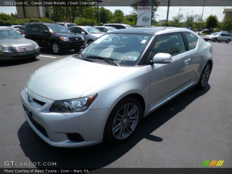 Classic Silver Metallic / Dark Charcoal 2012 Scion tC