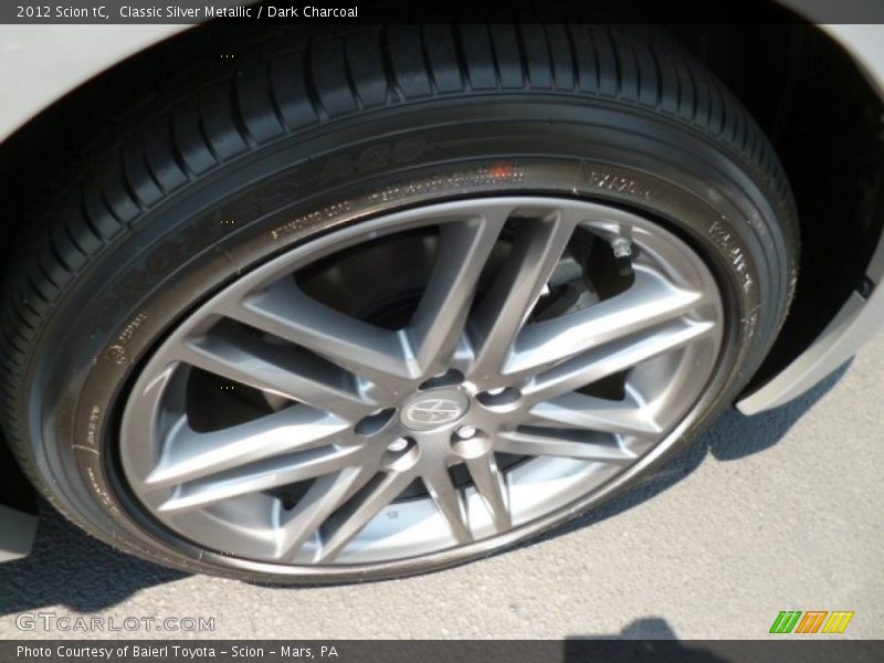 Classic Silver Metallic / Dark Charcoal 2012 Scion tC