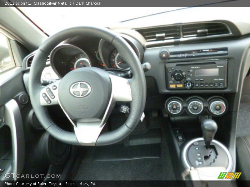 Classic Silver Metallic / Dark Charcoal 2012 Scion tC