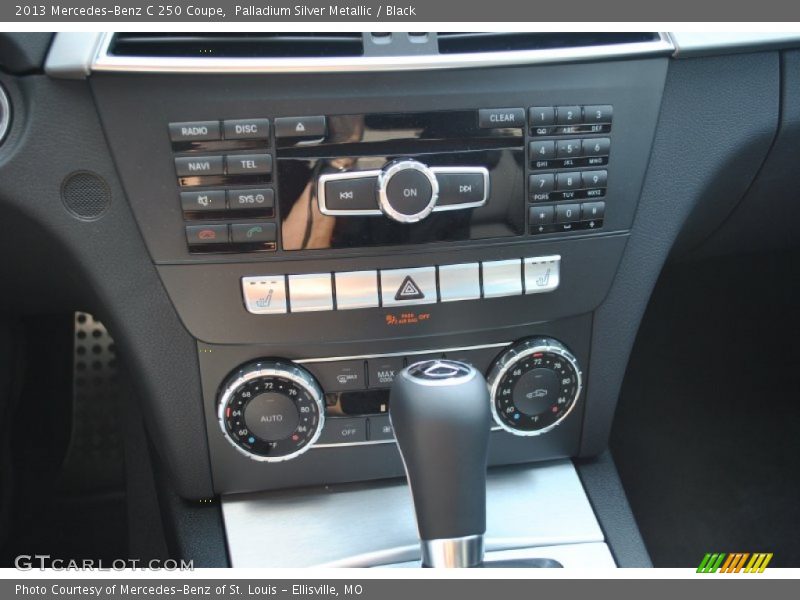 Palladium Silver Metallic / Black 2013 Mercedes-Benz C 250 Coupe