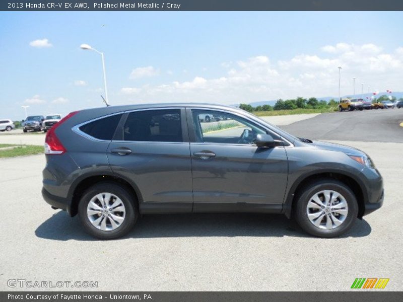 Polished Metal Metallic / Gray 2013 Honda CR-V EX AWD