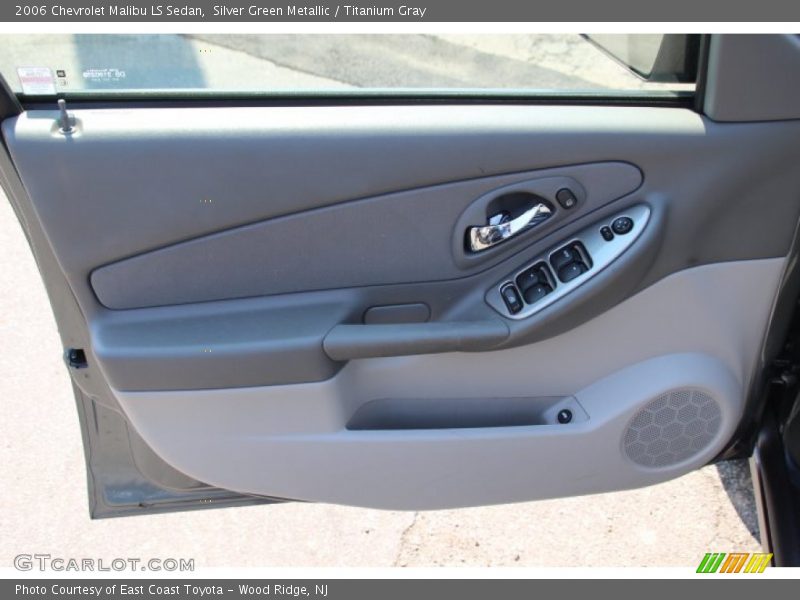 Silver Green Metallic / Titanium Gray 2006 Chevrolet Malibu LS Sedan