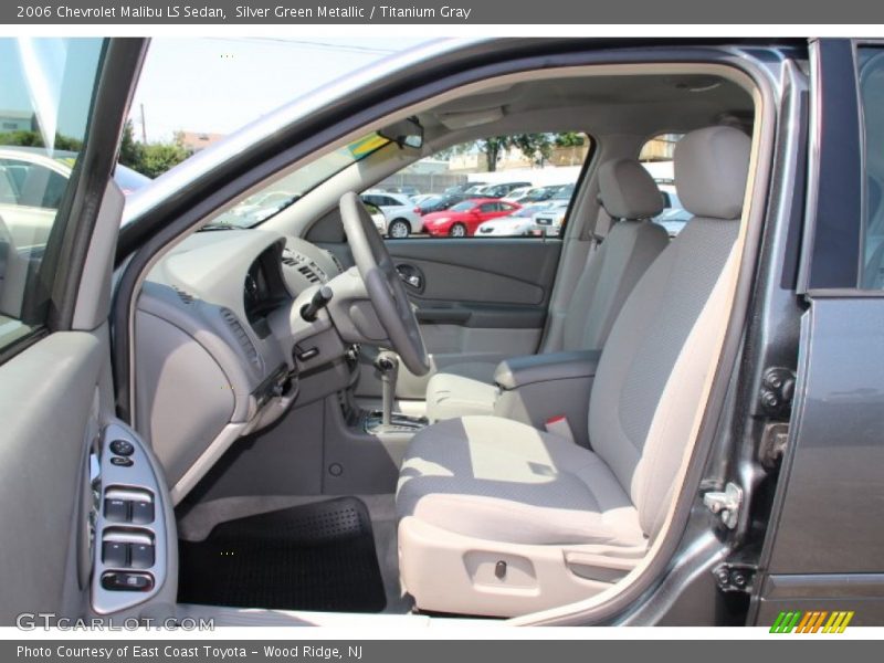 Silver Green Metallic / Titanium Gray 2006 Chevrolet Malibu LS Sedan