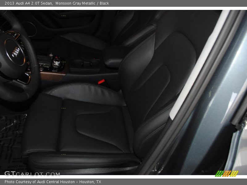 Monsoon Gray Metallic / Black 2013 Audi A4 2.0T Sedan