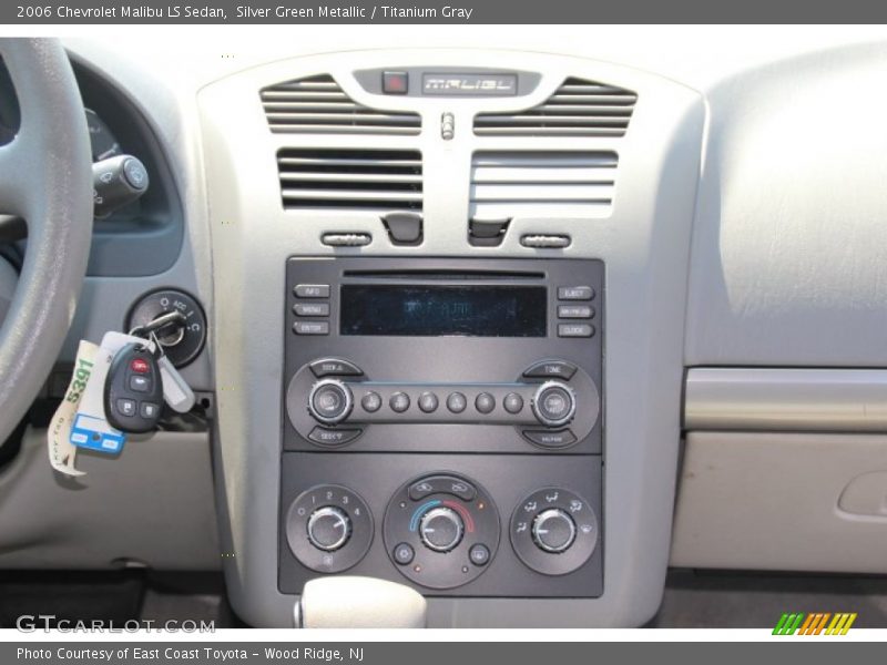 Silver Green Metallic / Titanium Gray 2006 Chevrolet Malibu LS Sedan