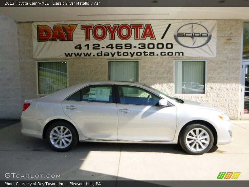 Classic Silver Metallic / Ash 2013 Toyota Camry XLE