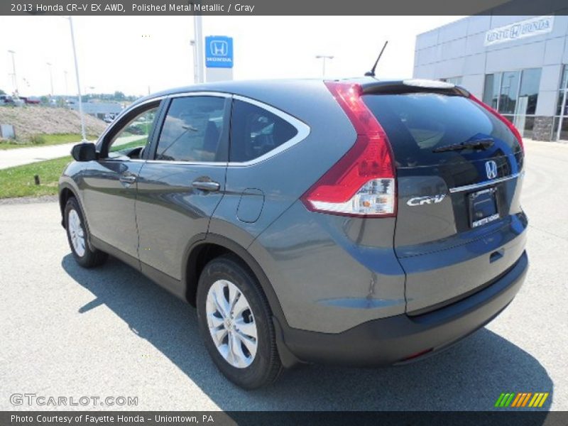 Polished Metal Metallic / Gray 2013 Honda CR-V EX AWD