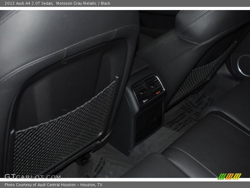 Monsoon Gray Metallic / Black 2013 Audi A4 2.0T Sedan