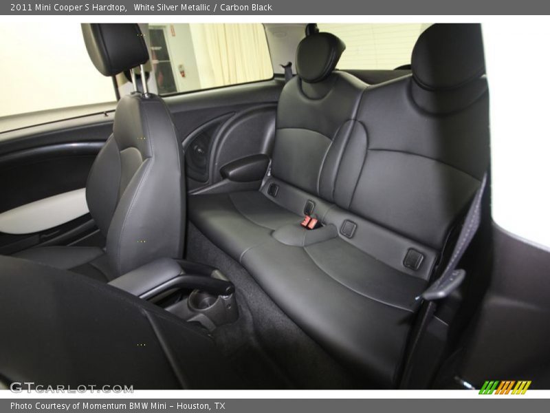 White Silver Metallic / Carbon Black 2011 Mini Cooper S Hardtop