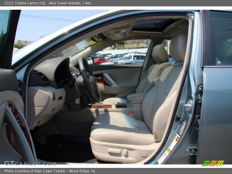 Aloe Green Metallic / Ash 2011 Toyota Camry XLE