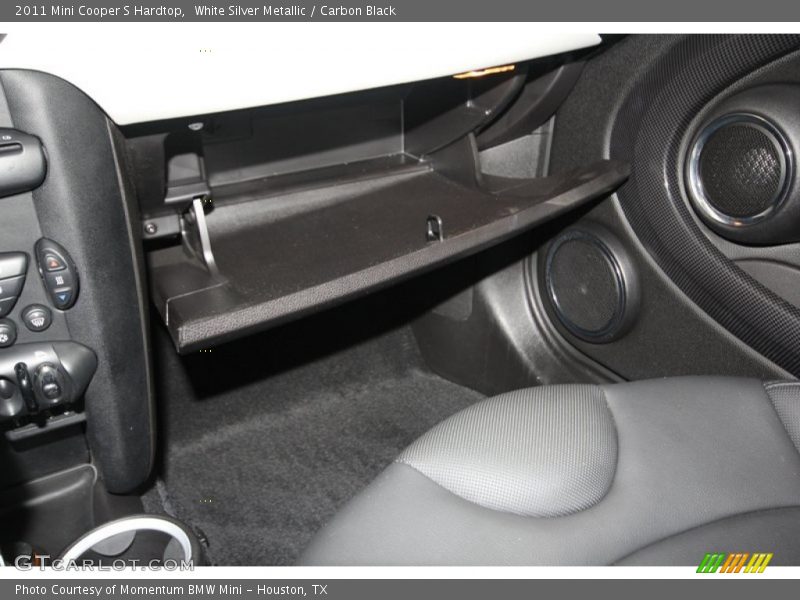 White Silver Metallic / Carbon Black 2011 Mini Cooper S Hardtop