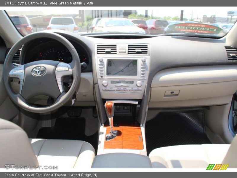 Aloe Green Metallic / Ash 2011 Toyota Camry XLE