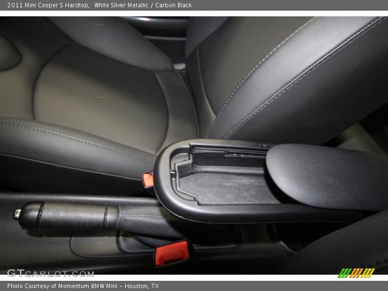White Silver Metallic / Carbon Black 2011 Mini Cooper S Hardtop