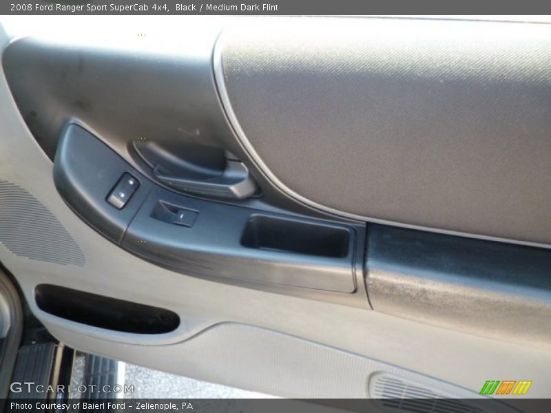 Black / Medium Dark Flint 2008 Ford Ranger Sport SuperCab 4x4