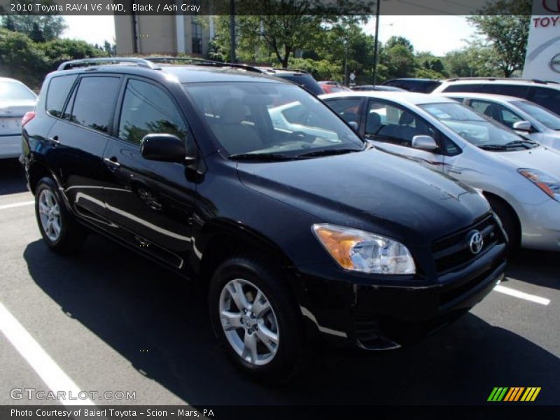 Black / Ash Gray 2010 Toyota RAV4 V6 4WD