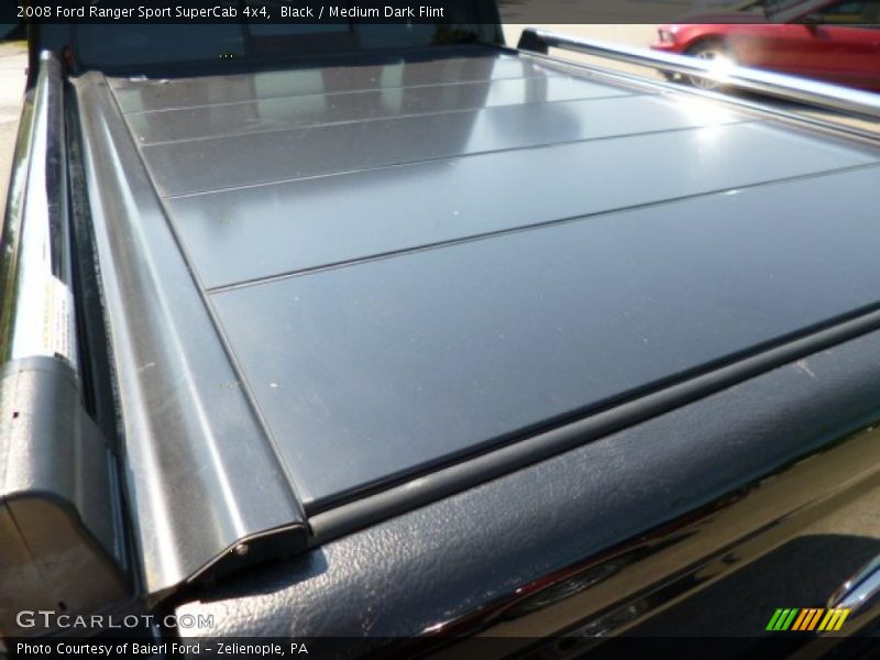Black / Medium Dark Flint 2008 Ford Ranger Sport SuperCab 4x4