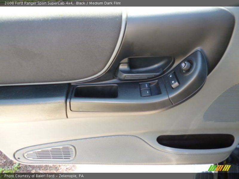 Black / Medium Dark Flint 2008 Ford Ranger Sport SuperCab 4x4