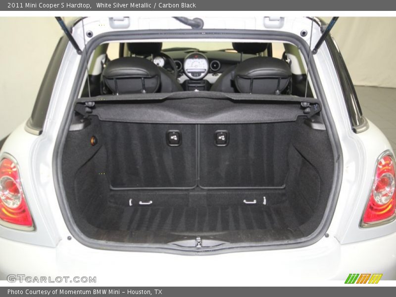 White Silver Metallic / Carbon Black 2011 Mini Cooper S Hardtop